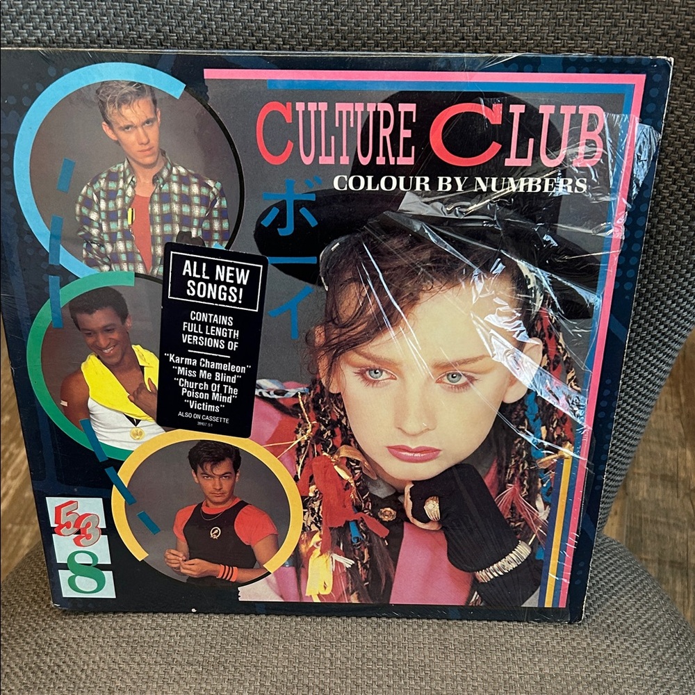 Culture Club - Colour By Numbers Vinyl Album (Black, Pink, Blue)